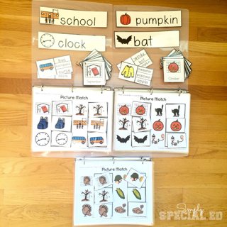 monthly thematic vocabulary words