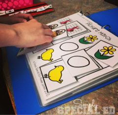 matching picture to picture and word to picture