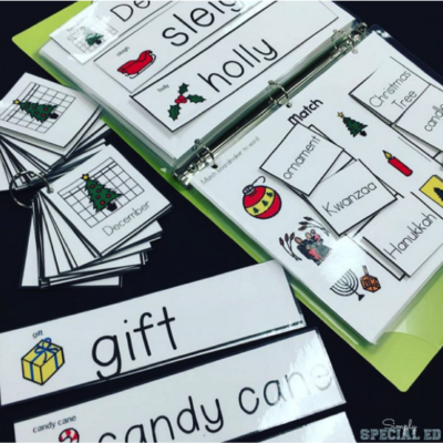 December in my Autism Classroom (with FREEBIES)