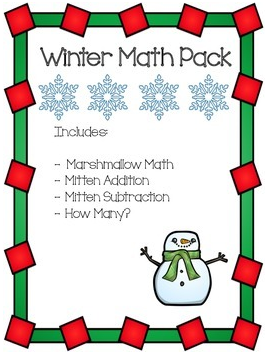 Winter Math Pack
