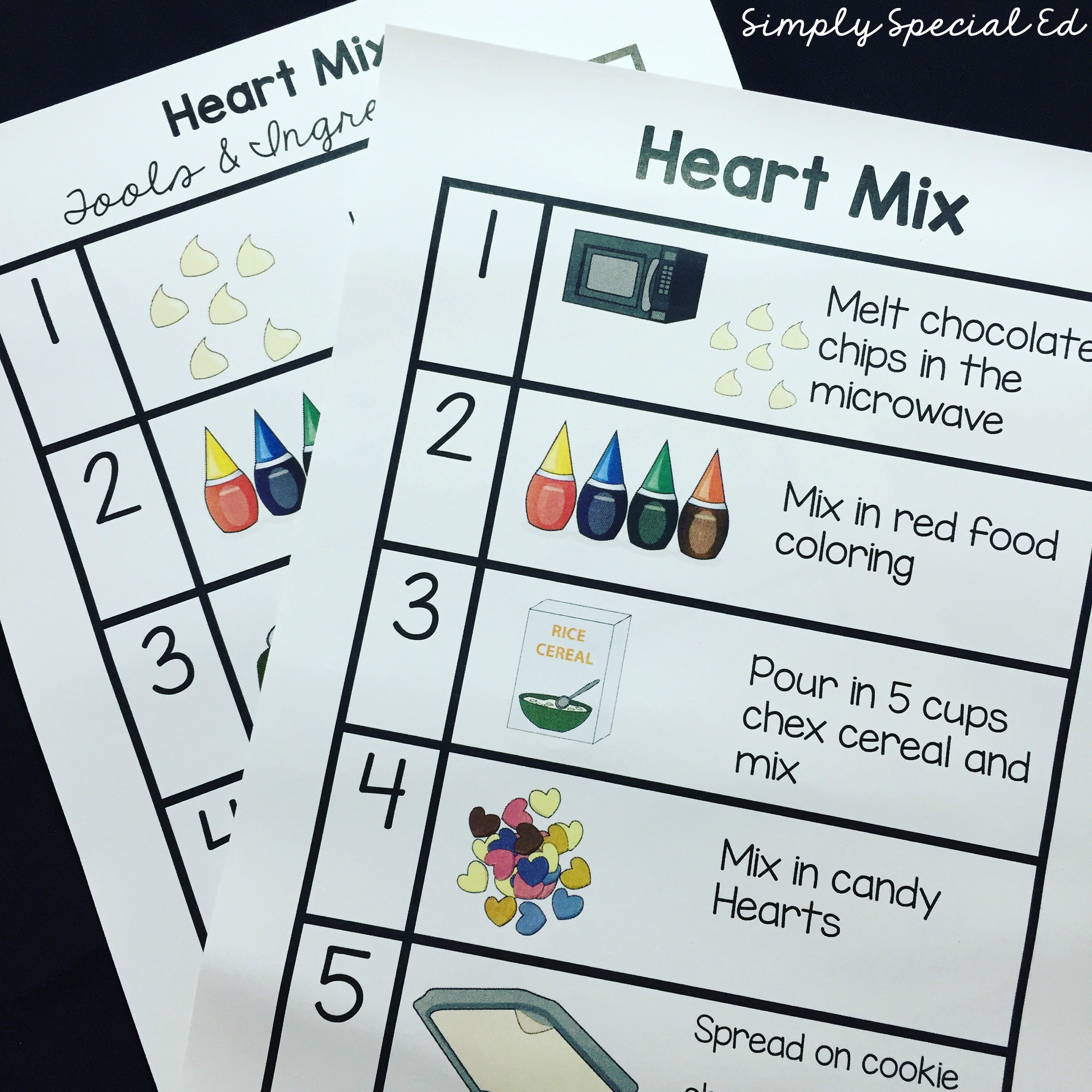 heart mix recipe