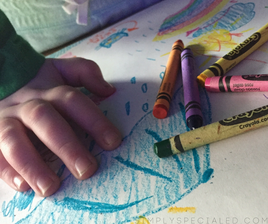 HOW I GOT MY STUDENT TO COLOR...