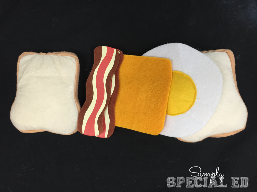 Let's Make a Sandwich life skills activity