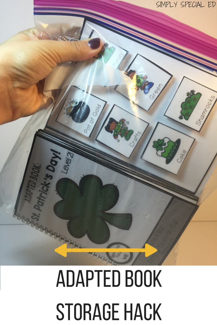 ADAPTED BOOK STORAGE HACK