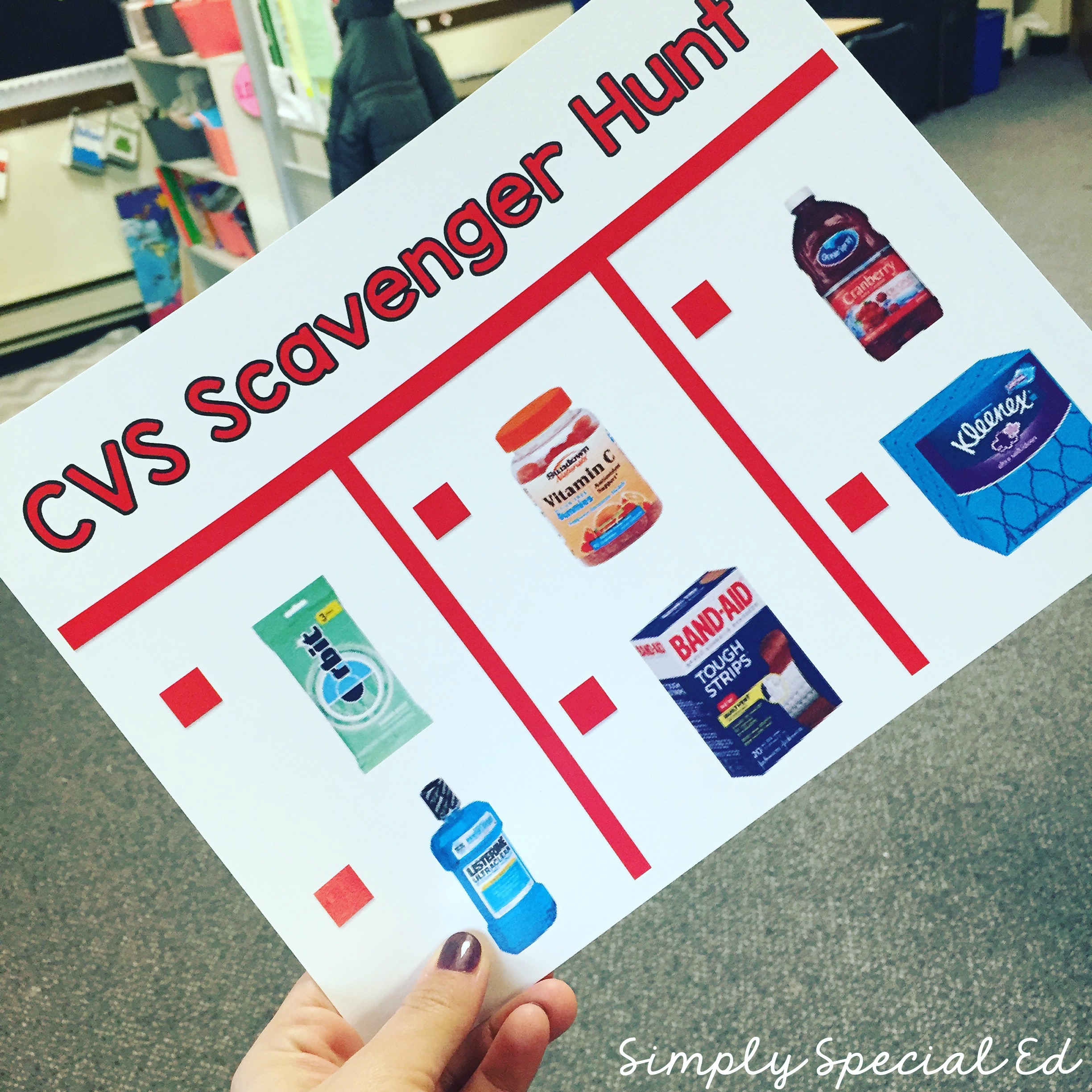 CvS Scavenger Hunt