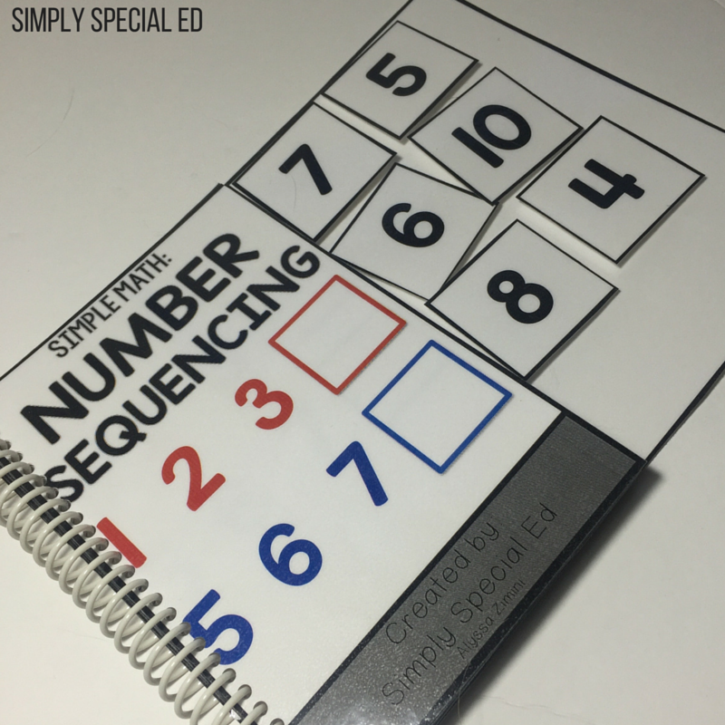 number sequencing simple math