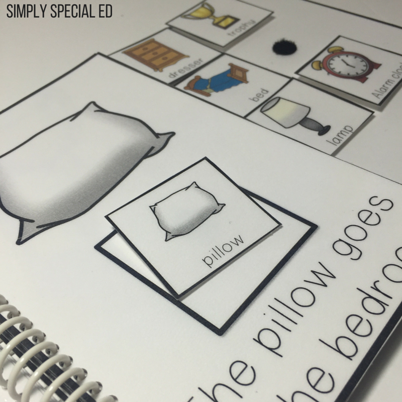 pillow life skills adapted book