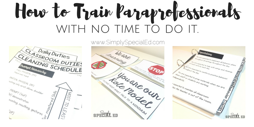 When Is Use Of Paraprofessionals >> How To Train Paraprofessionals With No Time To Do It Simply Special Ed When Is Use Of Paraprofessionals >> How To Train Paraprofessionals With No Time To Do It Simply Special Ed