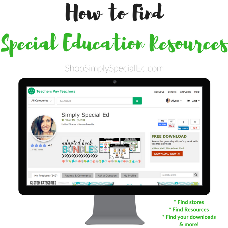 How to Find Special Education Resources on TPT.png