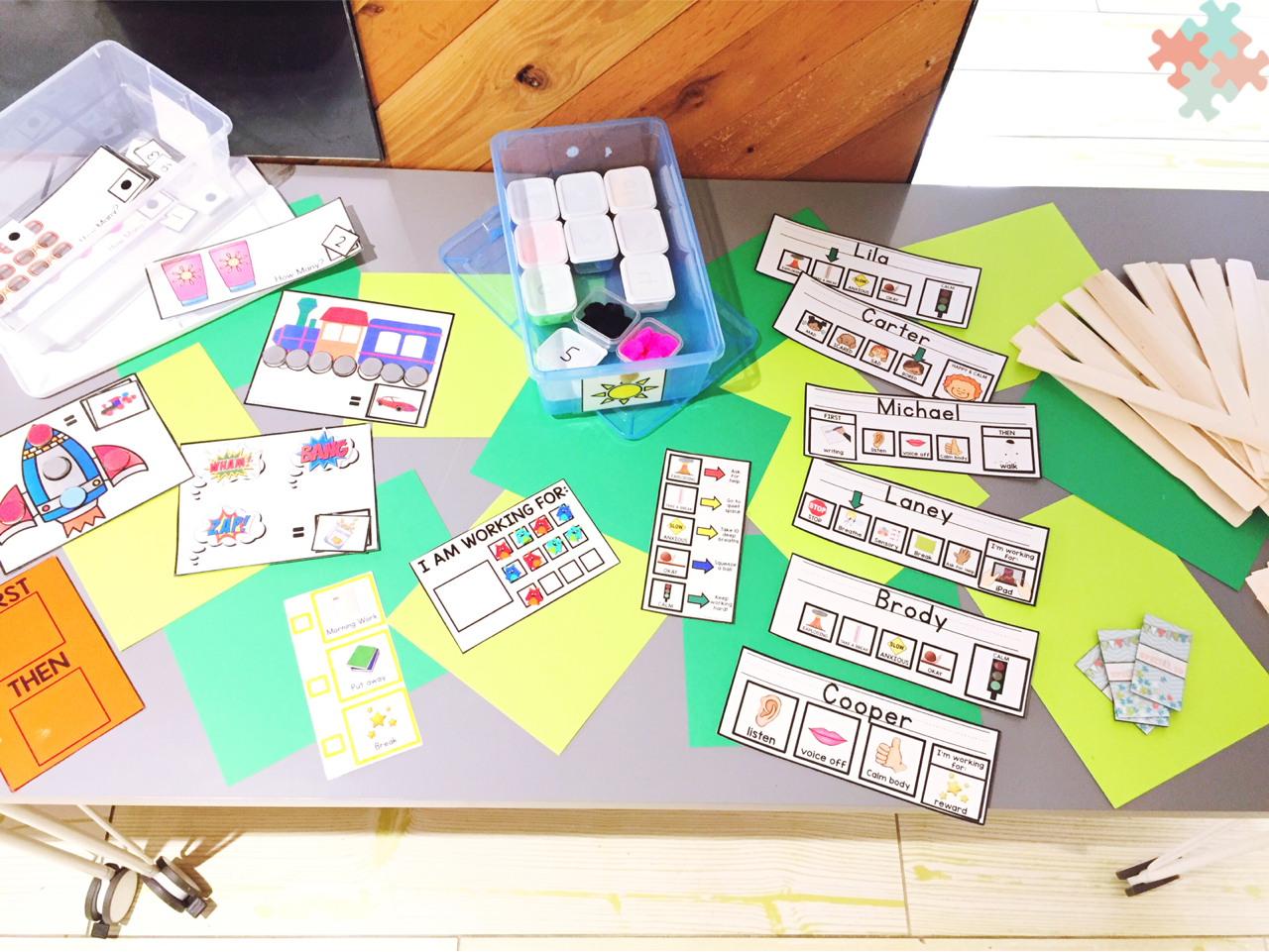 Visuals for student success in special education