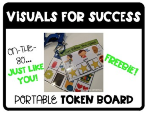 visuals for success free portable token board