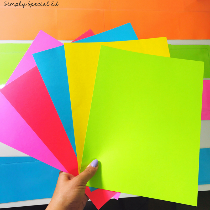 astrobrights paper in special education