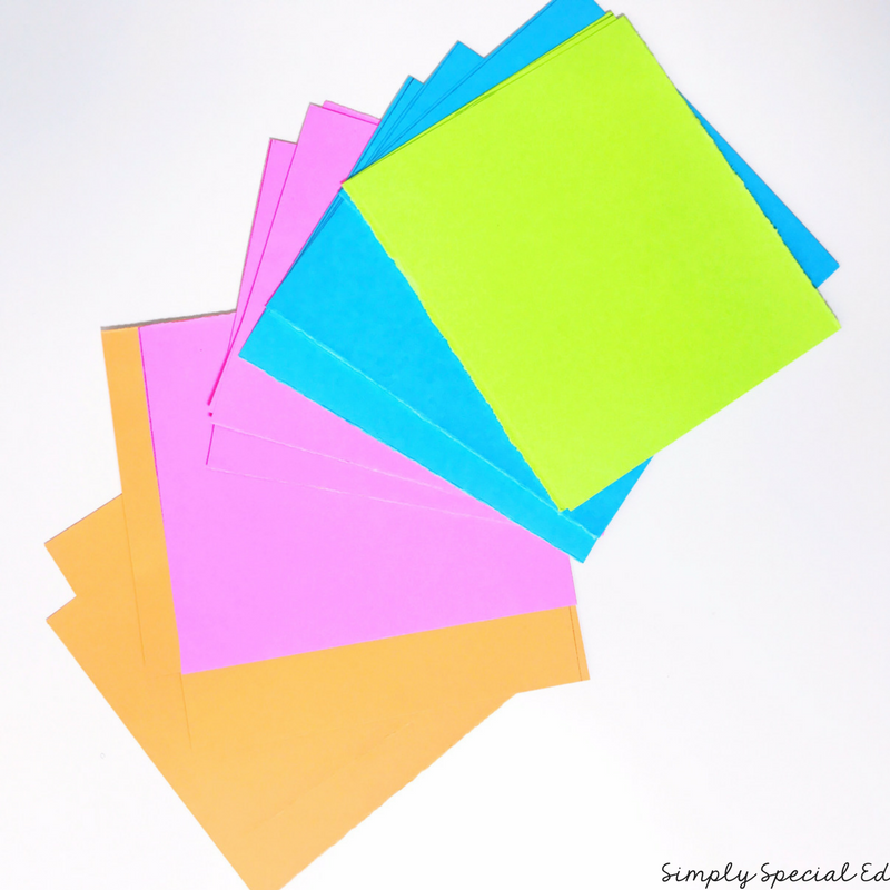 how to make a long visual swachedule for the 