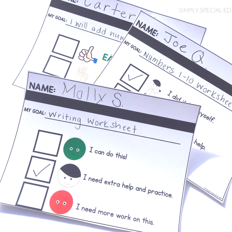 Special education self assessment