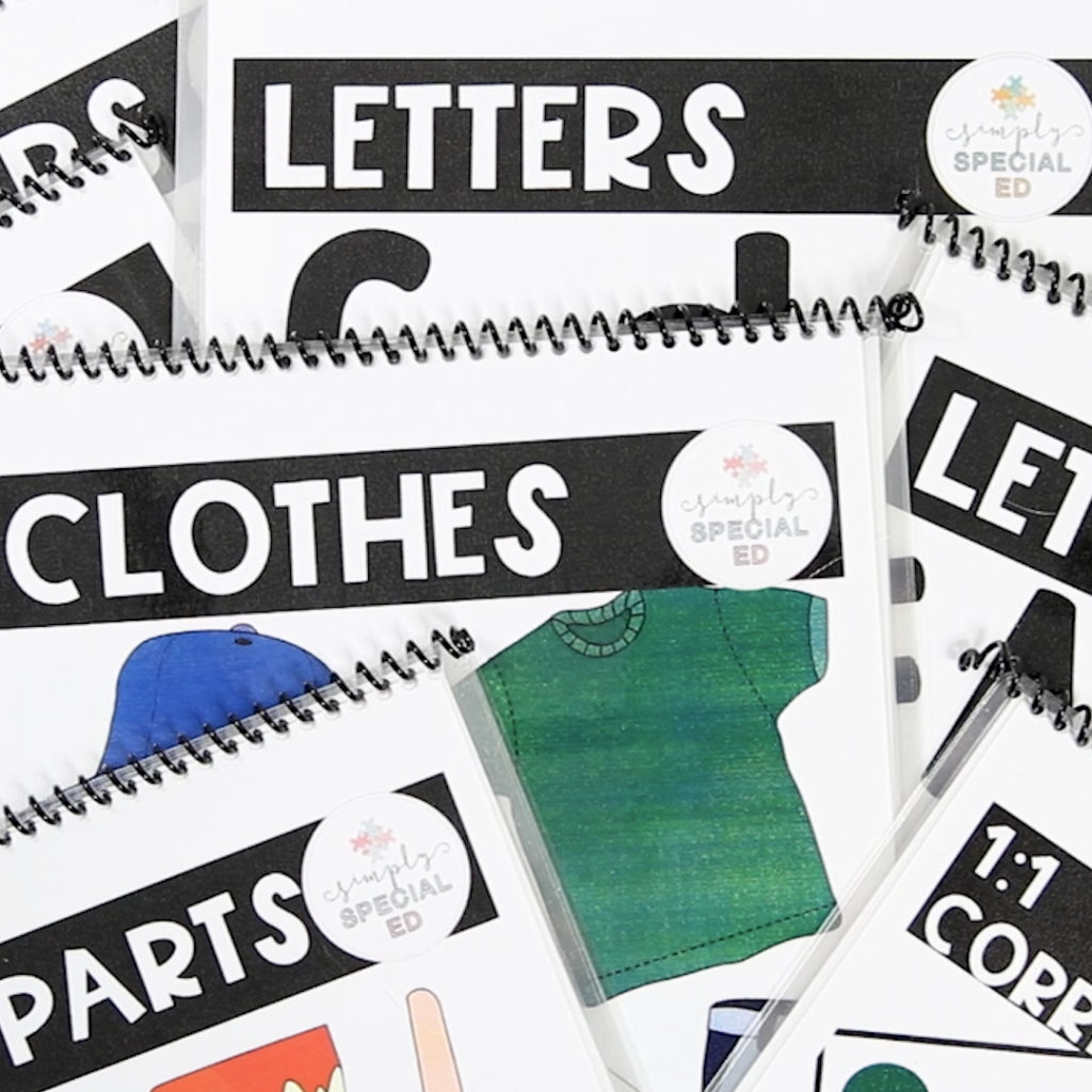 dry erase flip books