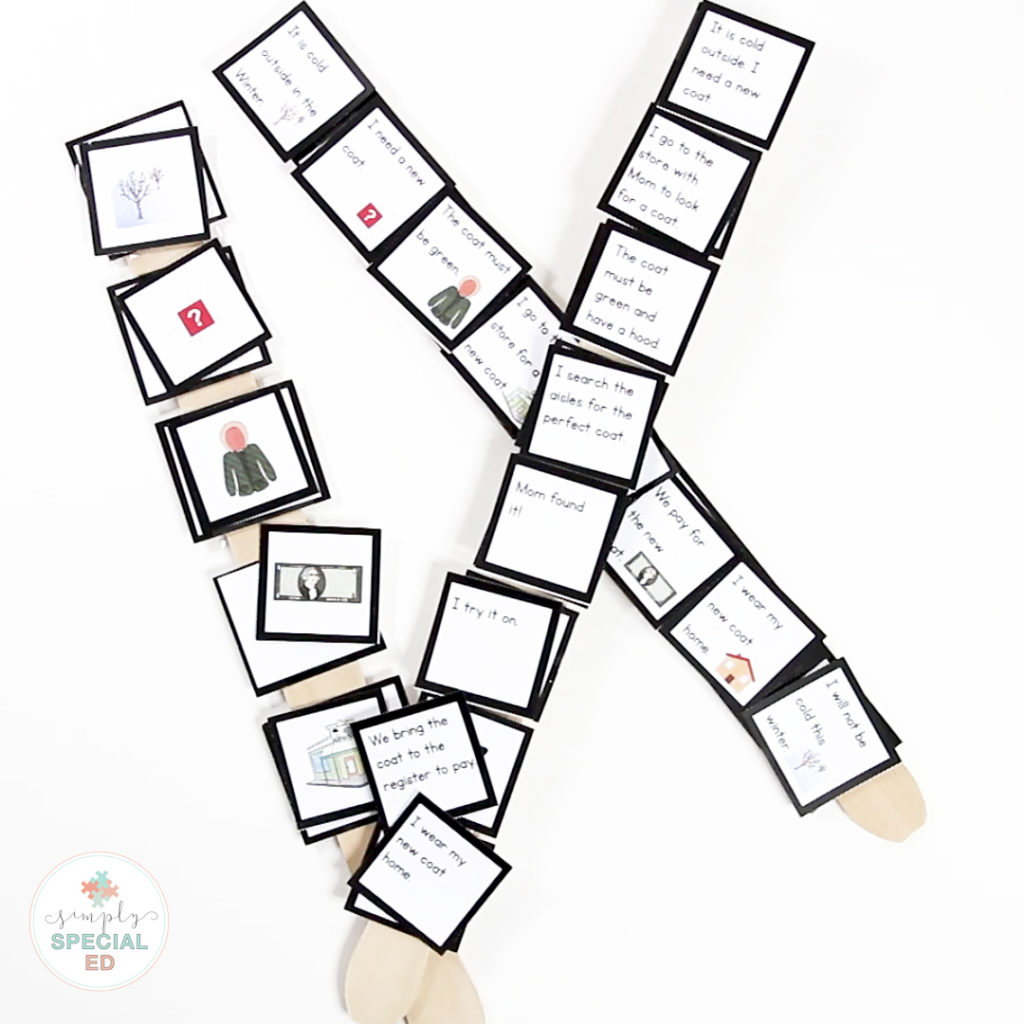 sequencing practice in special education