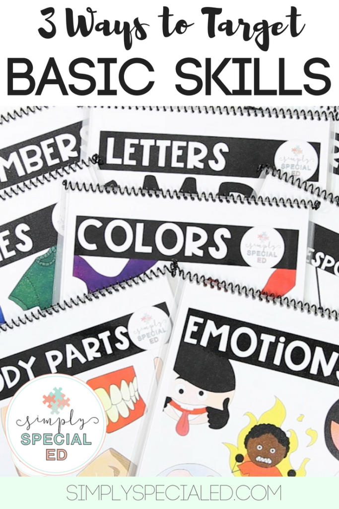 3 ways to target basic skills in special education