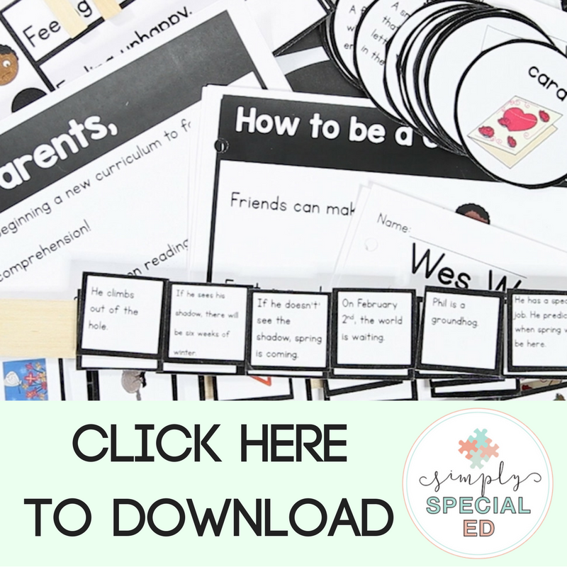 February Simple Comprehension