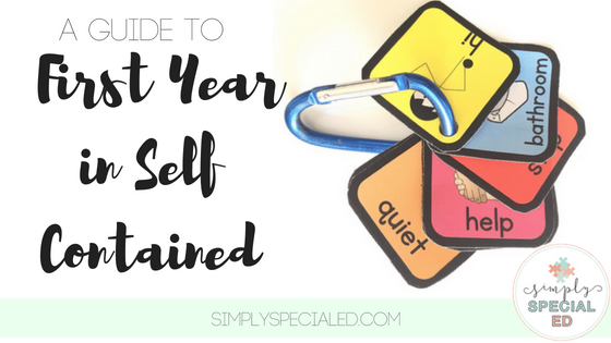 First year teaching in self contained special education