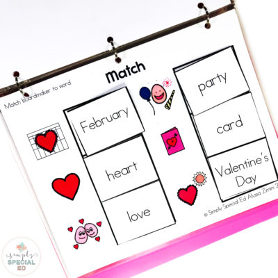 February Vocabulary in the Classroom
