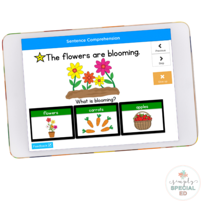 BOOM LEARNING: Digital Self Checking Task Cards for Special Education