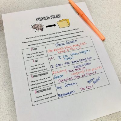 Making Connections: Facilitating Peer-Peer Relationships