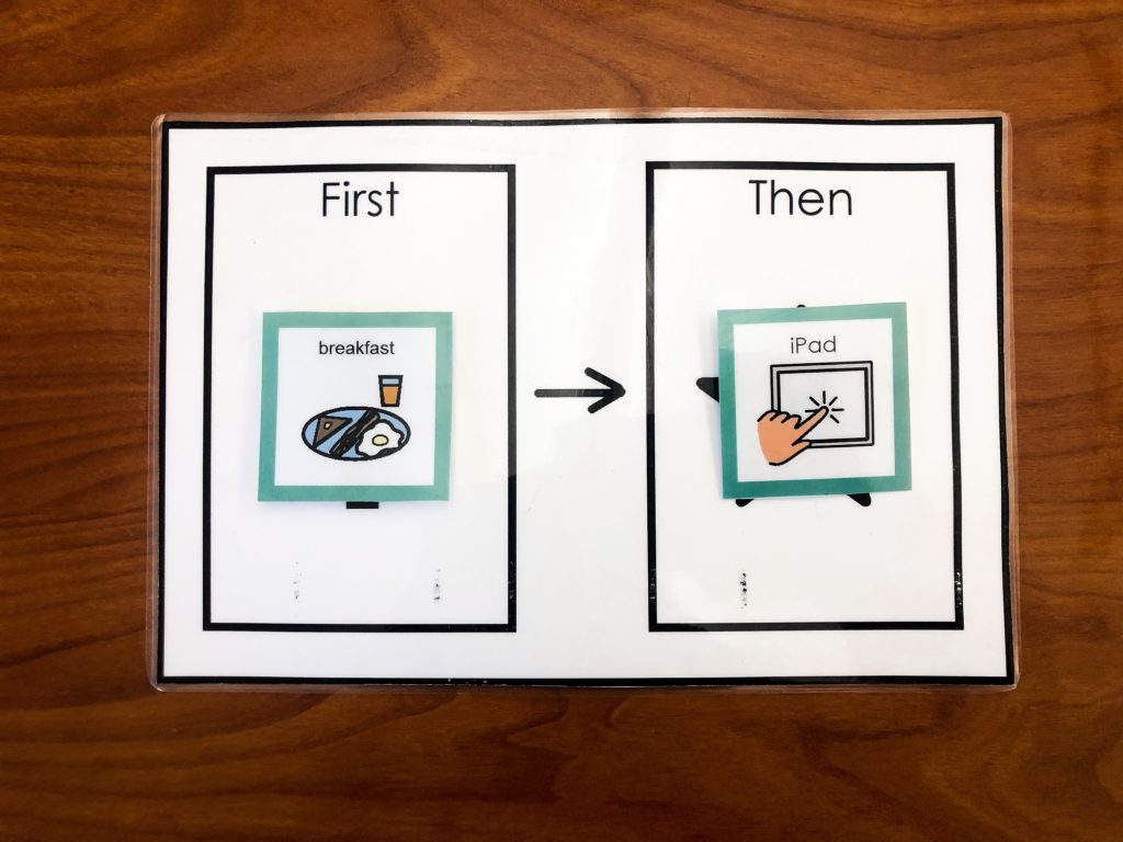 first then student schedule