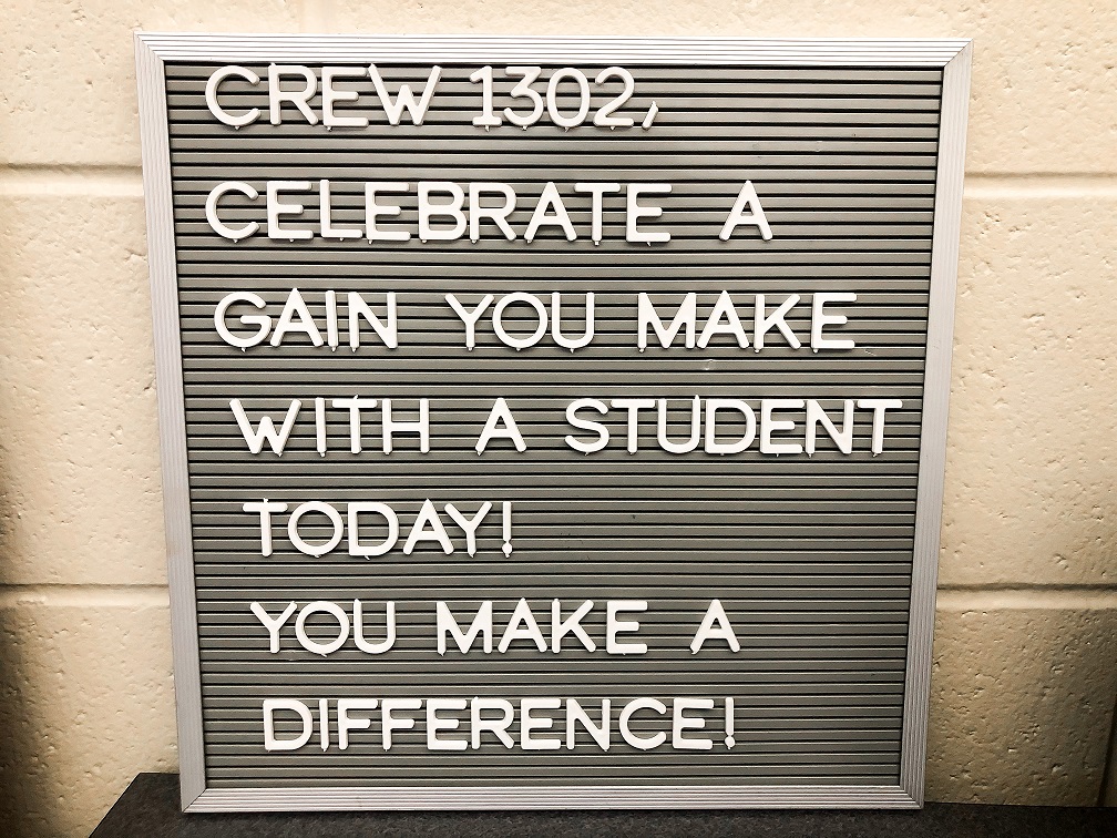 staff message board to put quotes and action items