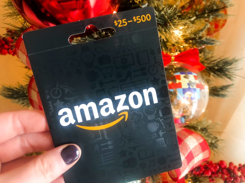 Gift card gift idea for paraprofessionals for the holidays