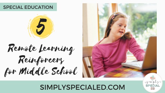 Header for blog post: 5 Remote Learning Reinforcers for Middle School