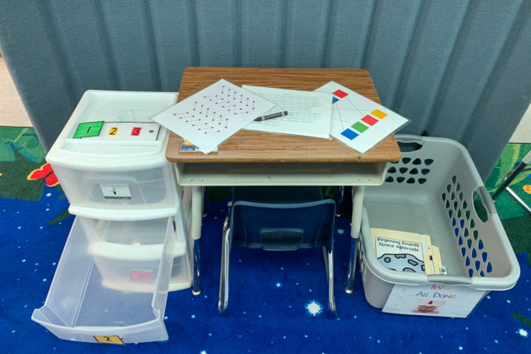 Drawer 2: Writing or Tracing examples