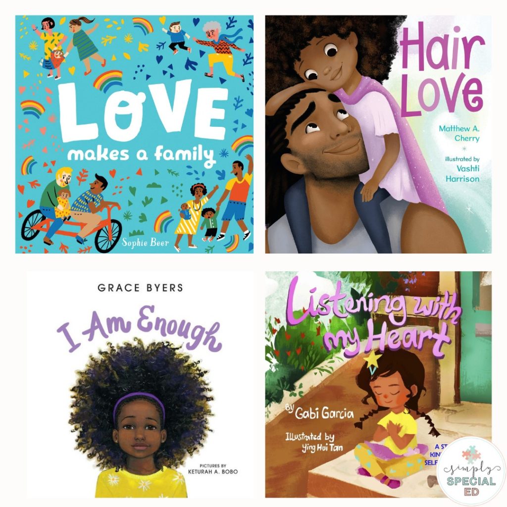 4 books to use about love and acceptance on valentines day