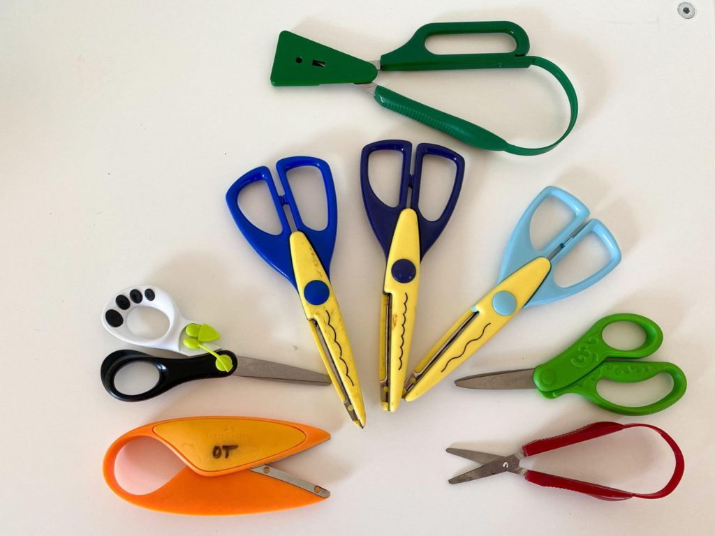 adaptive scissors for children 