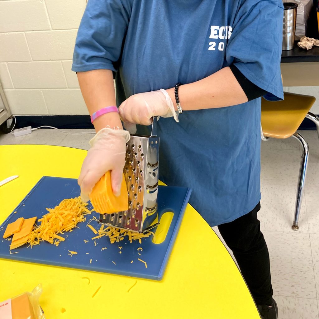 Cooking is a daily living skill that sometimes requires an IEP goal to improve functional skills at the high school level.