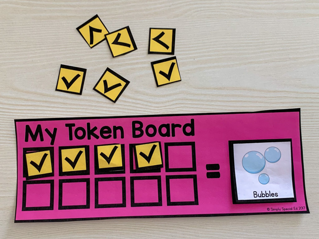 Token Boards are a great way to reduce behavior in your special education classroom. 