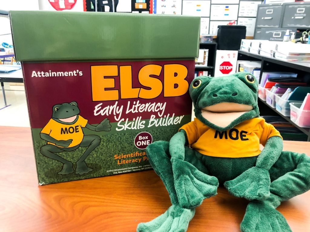 I use ELSB in my classroom for literacy instruction