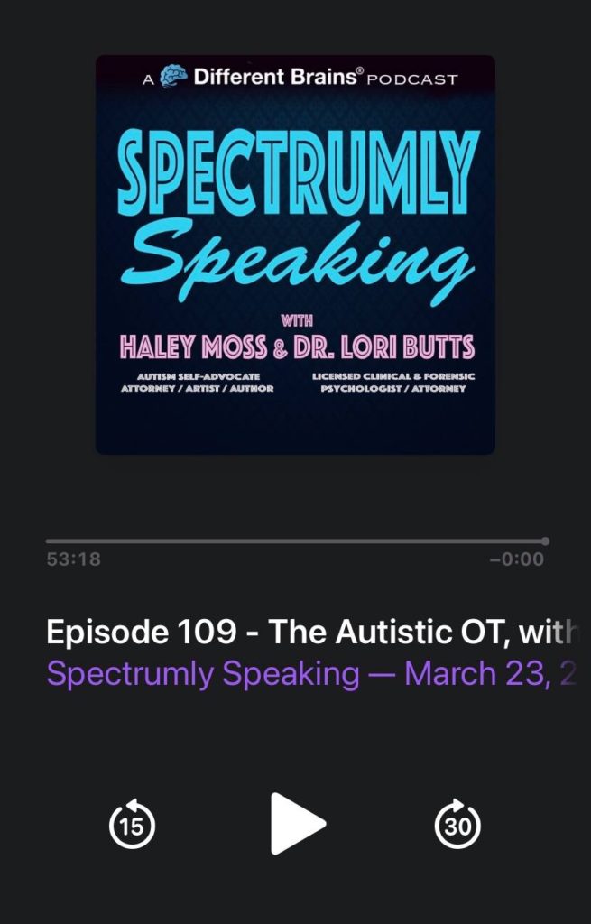 screenshot image of Spectrumly Speaking episode 109 