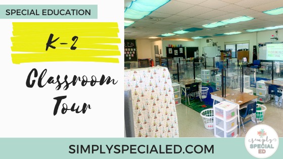 Blog header for K-2 Classroom Tour