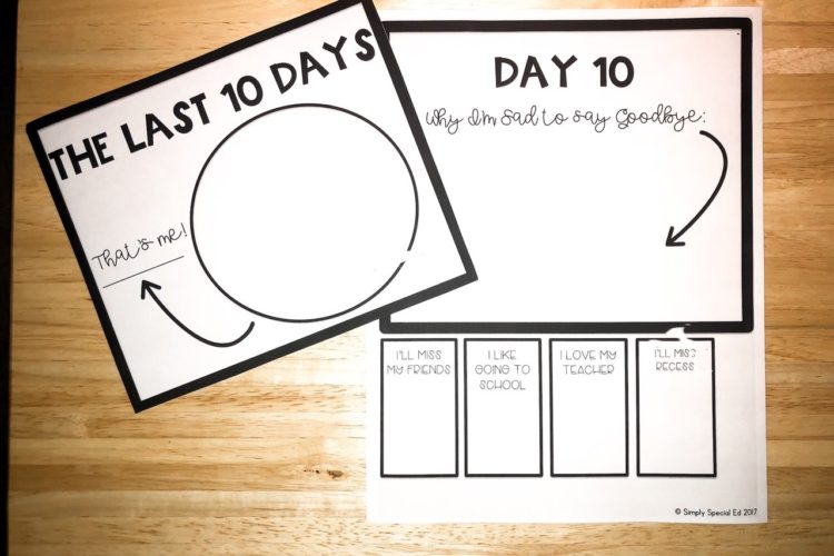 last ten days memory book