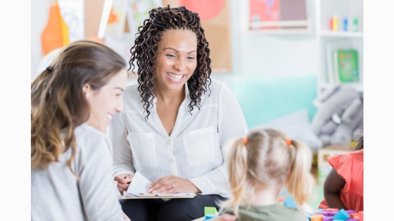 Image showing parent-teacher conference