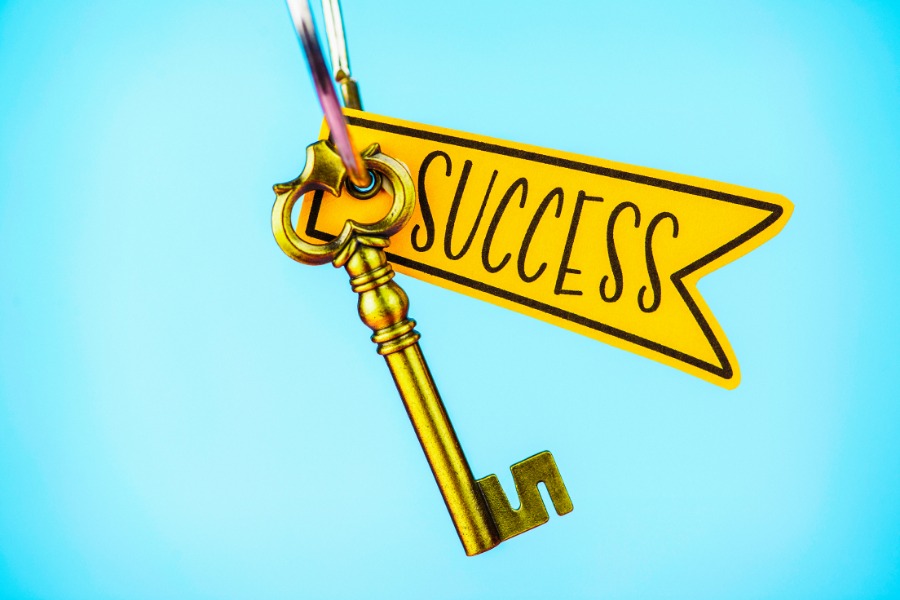 The key to success is consistency