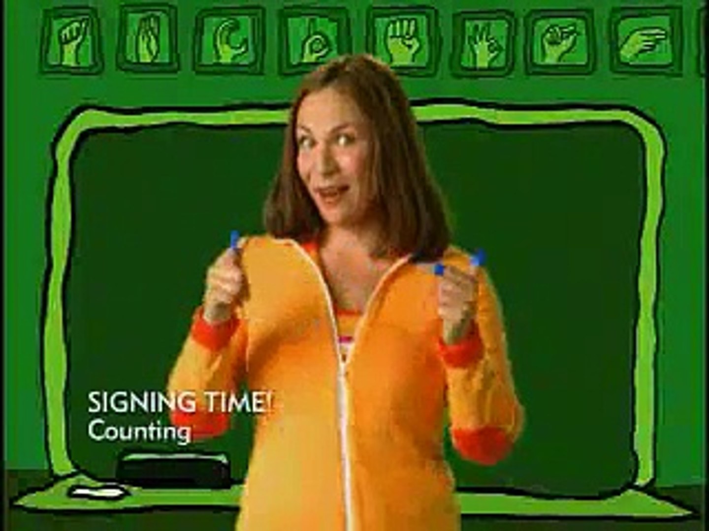 Counting by Signing Time