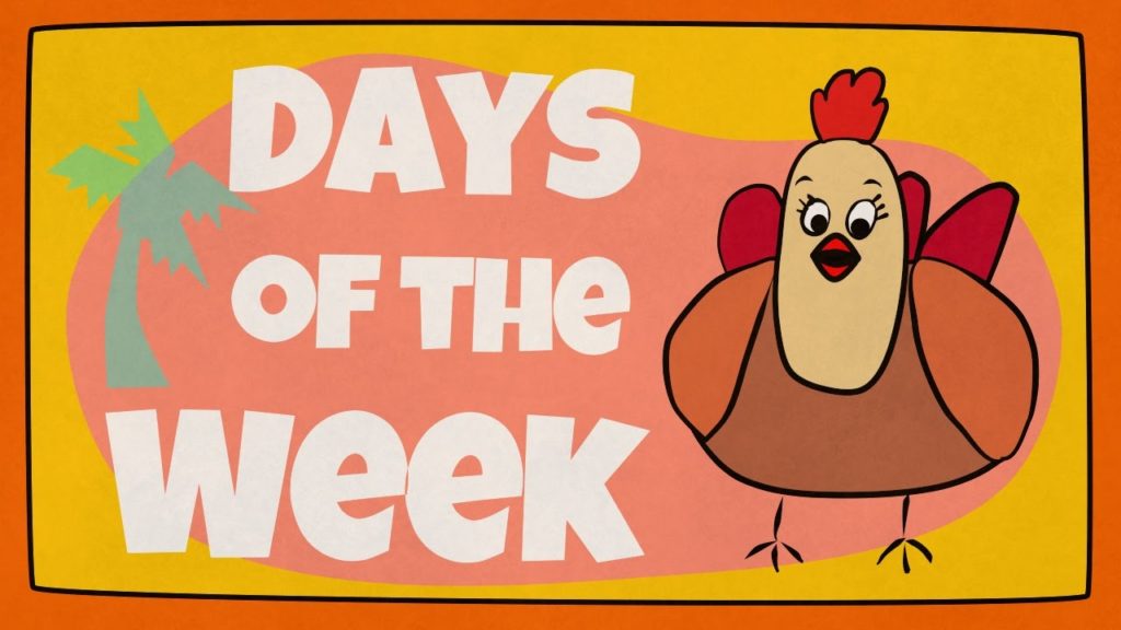 The Days of the Week by The Singing Walrus