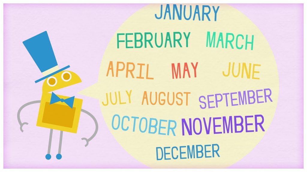 Twelve Months of the Year by Storybots