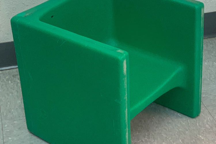 This is a photo of the cube seats I use in my classroom.