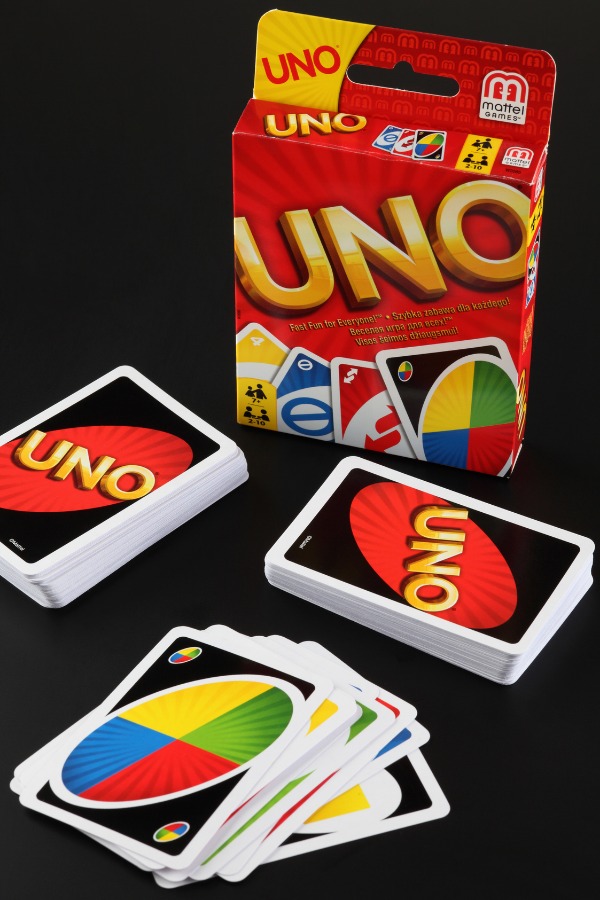 This is a photo of the game Uno, which can be used to teach social skills to students. 