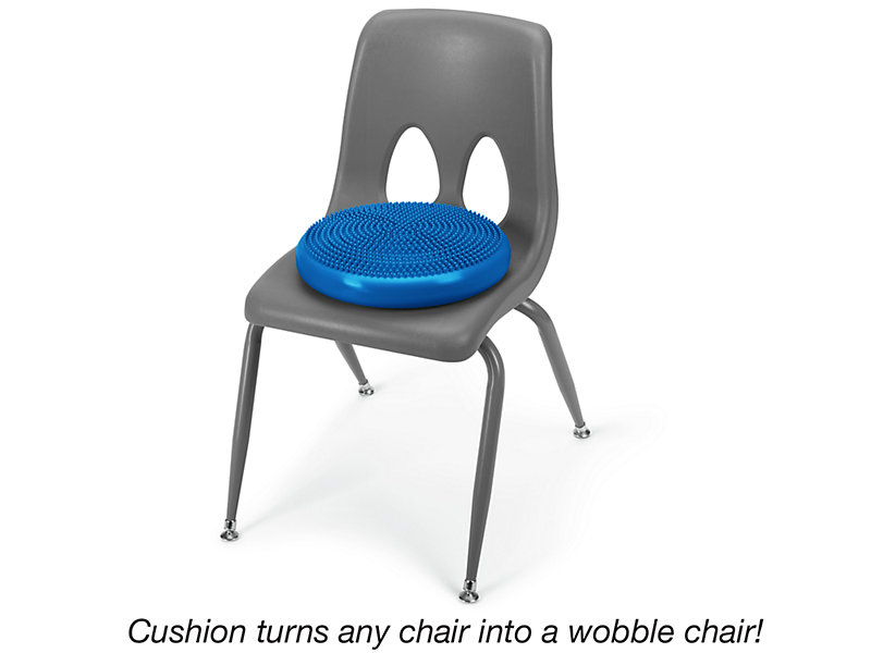 This is a photo of a wobble cushion from Lakeshore.