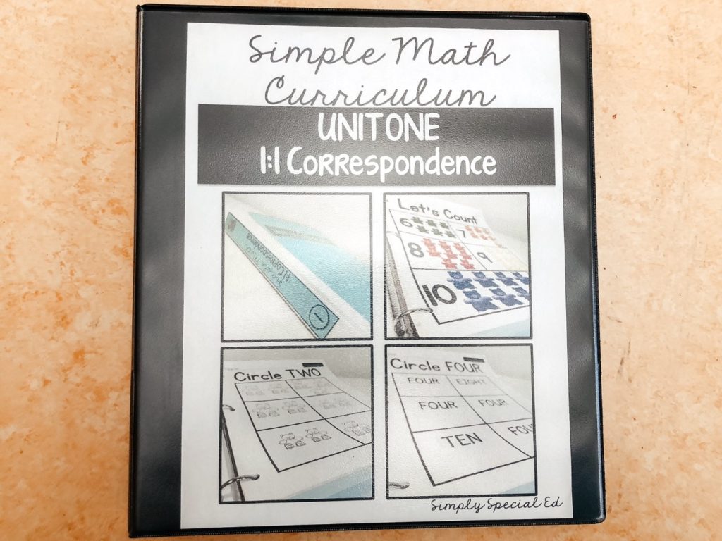 simple math curriculum workbook