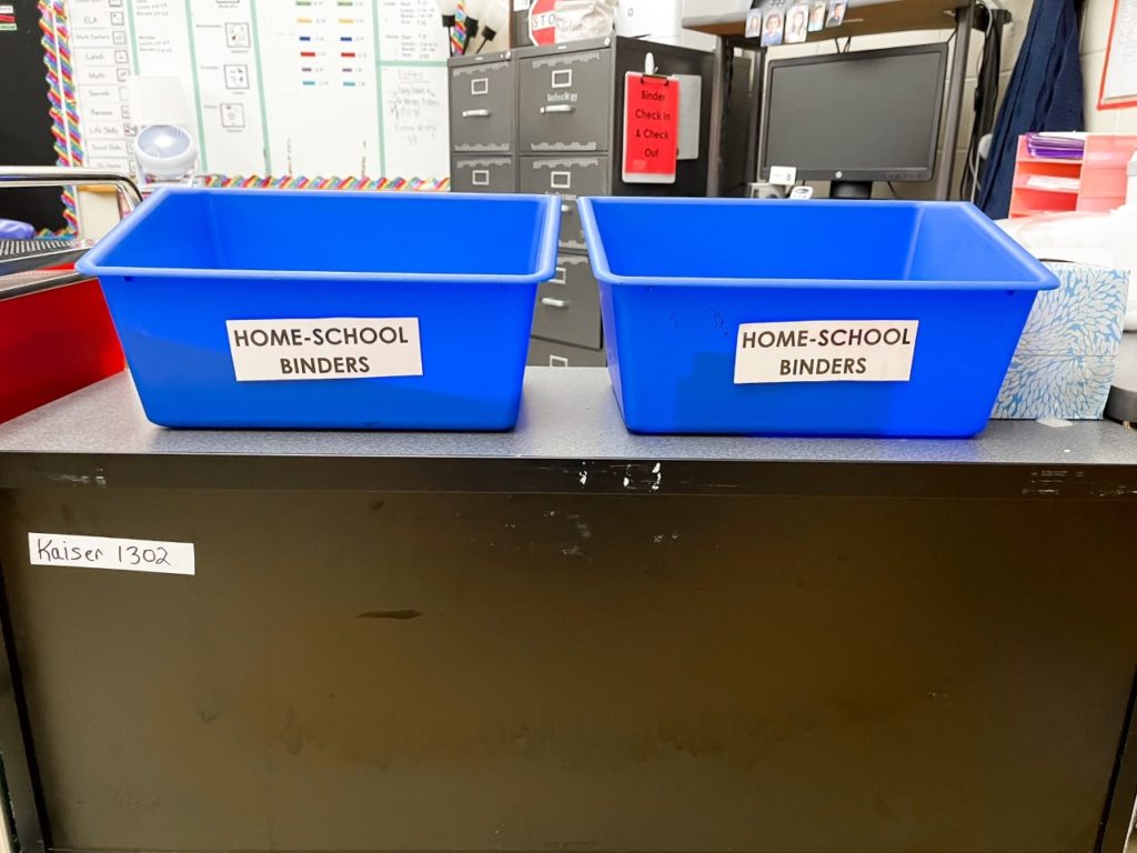 daily communication log binders