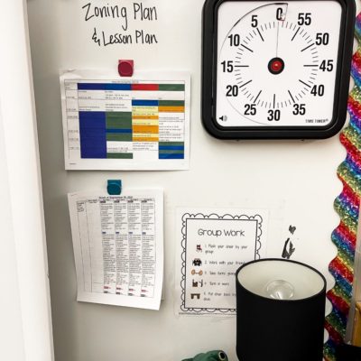 My Daily Schedule in Special Ed